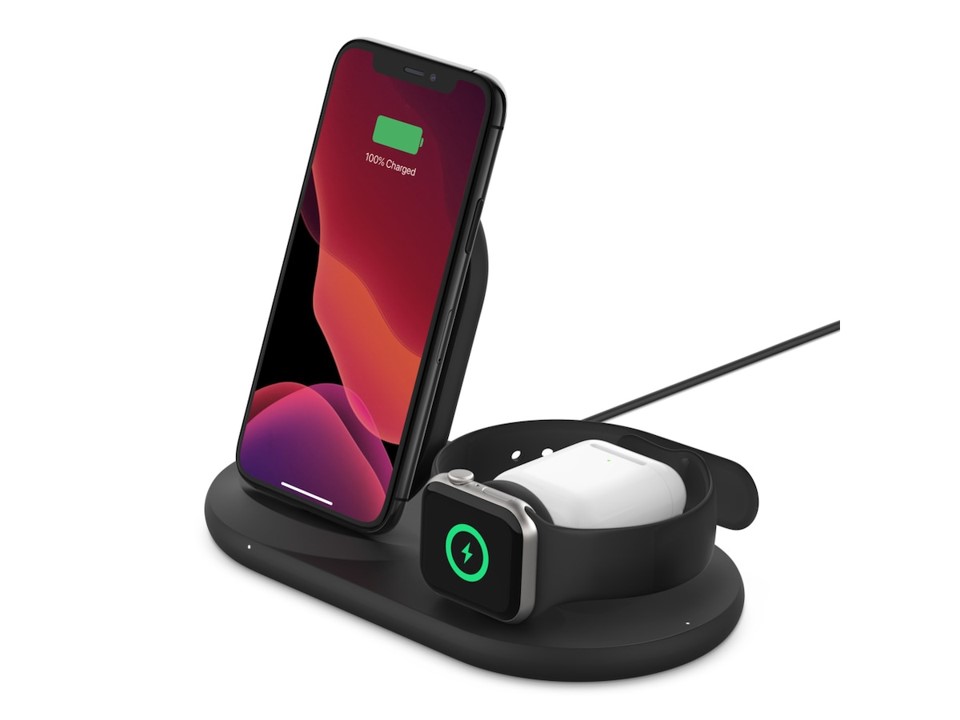 Belkin Boost charge trådløs ladestasjon sort