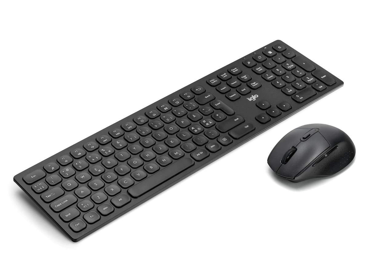 iiglo MKX Multi Silent Combo mus tastatur kombinasjon